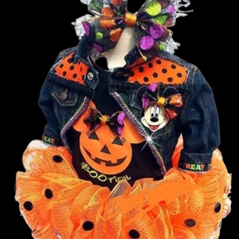Minnie Mouse Halloween Outfit/ Pageant Casual Wear/ OOC/Halloween Wear